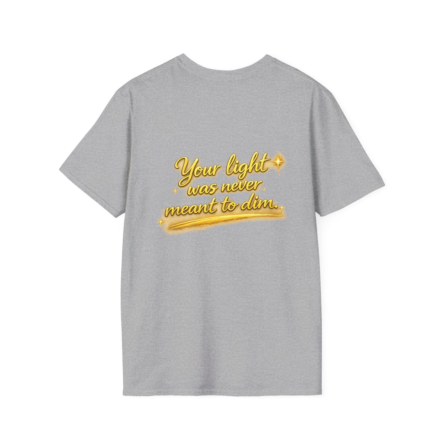 T-Shirt — Gold Monogram “AA” Amara Logo Tee