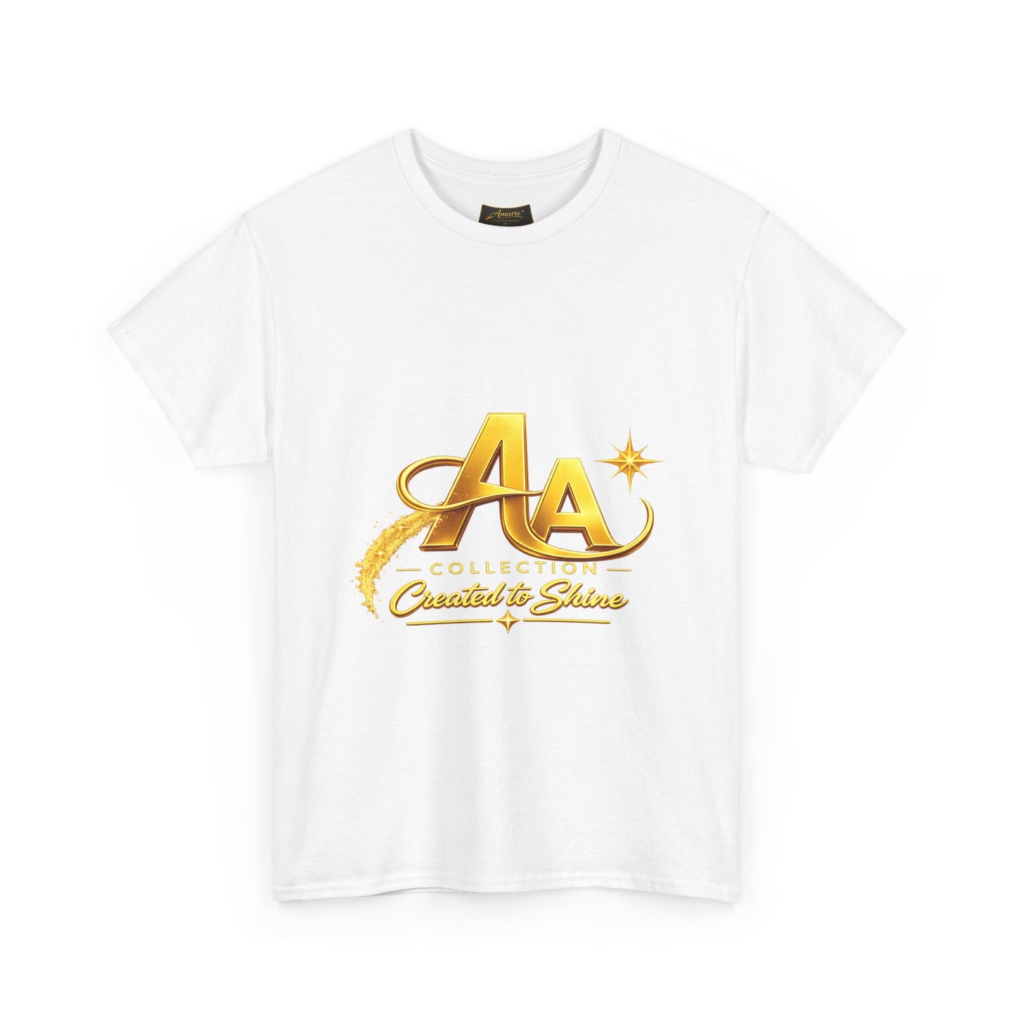 Inspirational Graphic Tee — “I Am Bold Kind Confident” Gold Logo T-Shirt