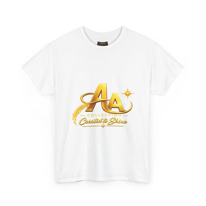 Inspirational Graphic Tee — “I Am Bold Kind Confident” Gold Logo T-Shirt