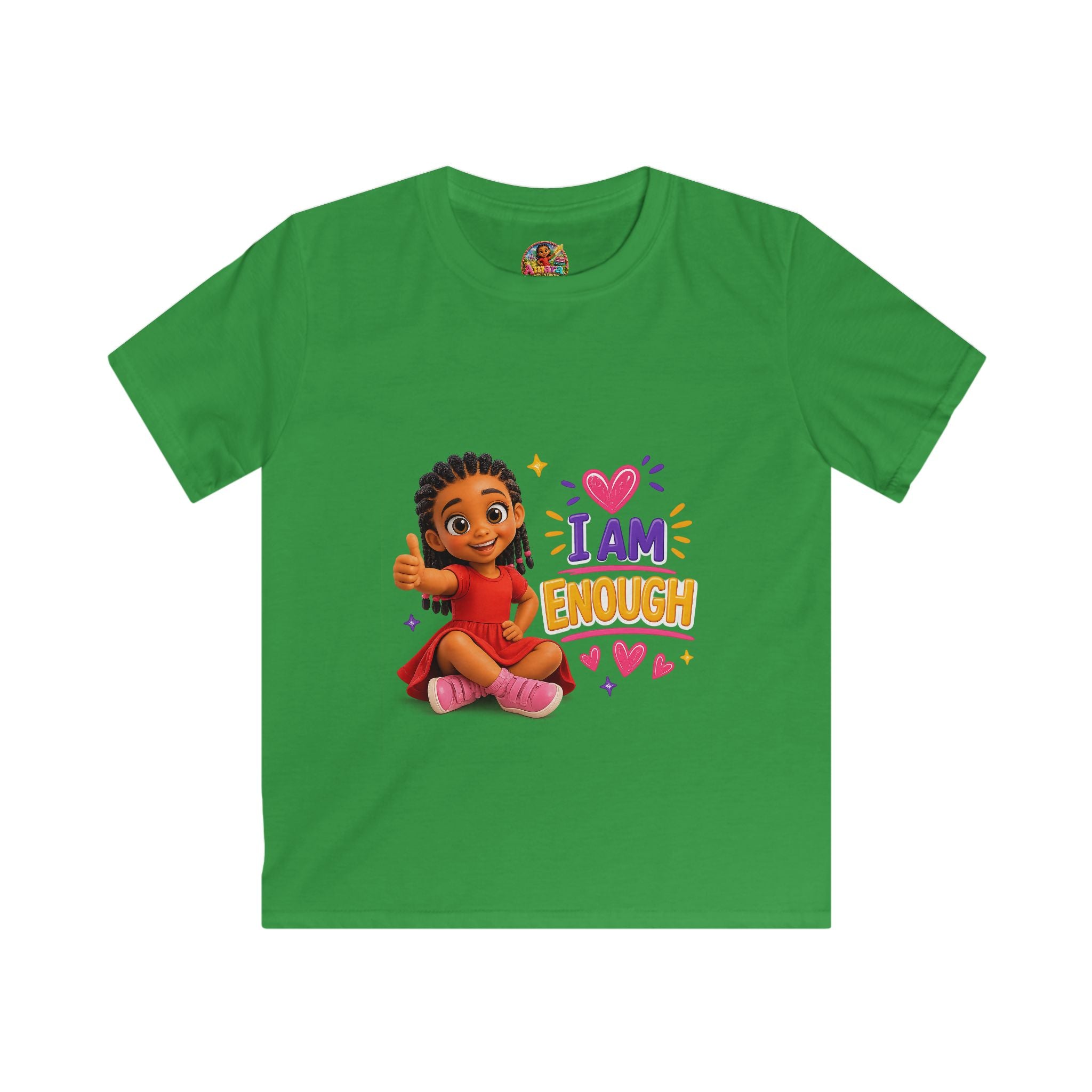 I Am Enough Kids Tee | Empowerment Children Shirt, Positive Affirmation