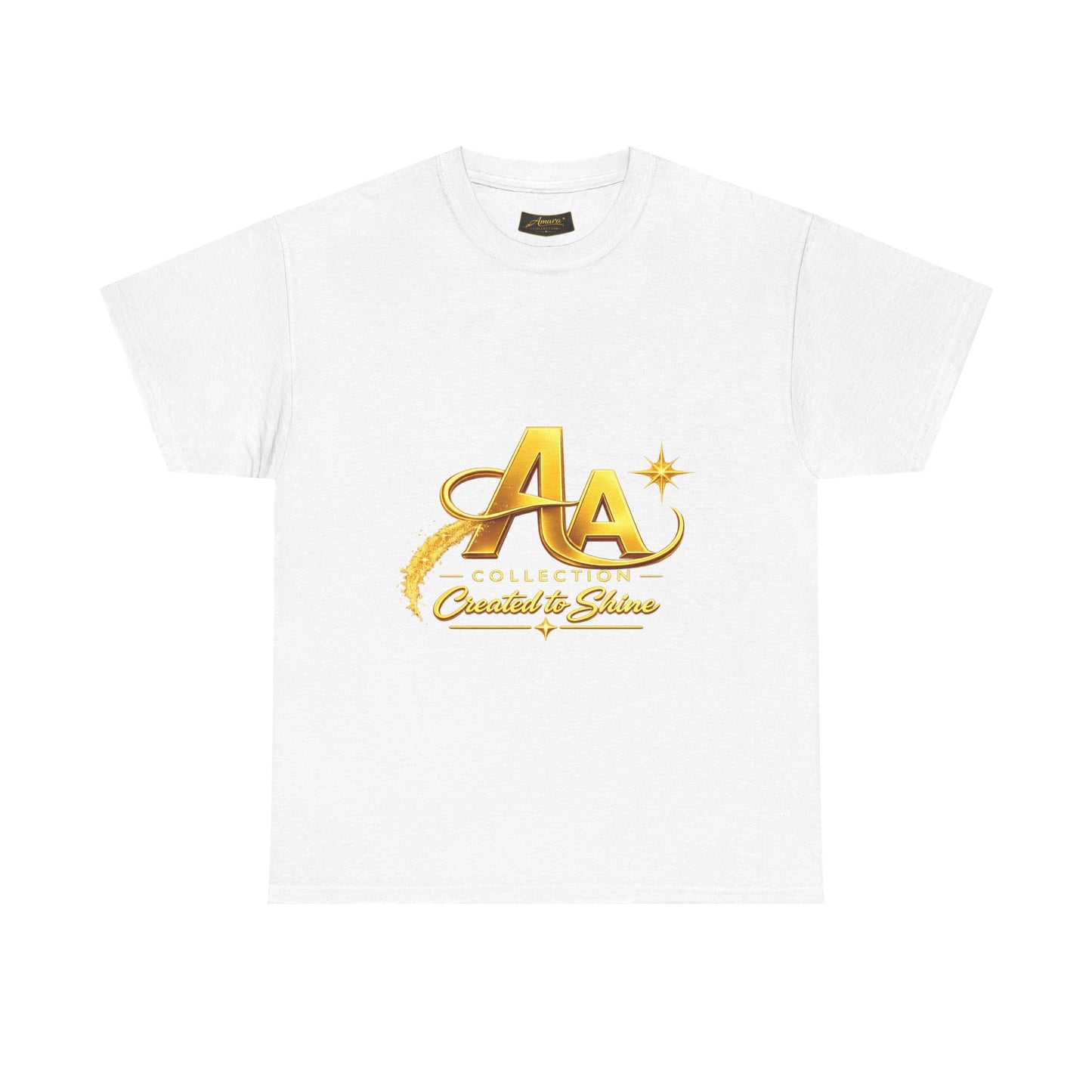 Inspirational Graphic Tee — “I Am Bold Kind Confident” Gold Logo T-Shirt