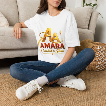 Amara AA Logo T-Shirt | Crest to Shine Graphic Tee