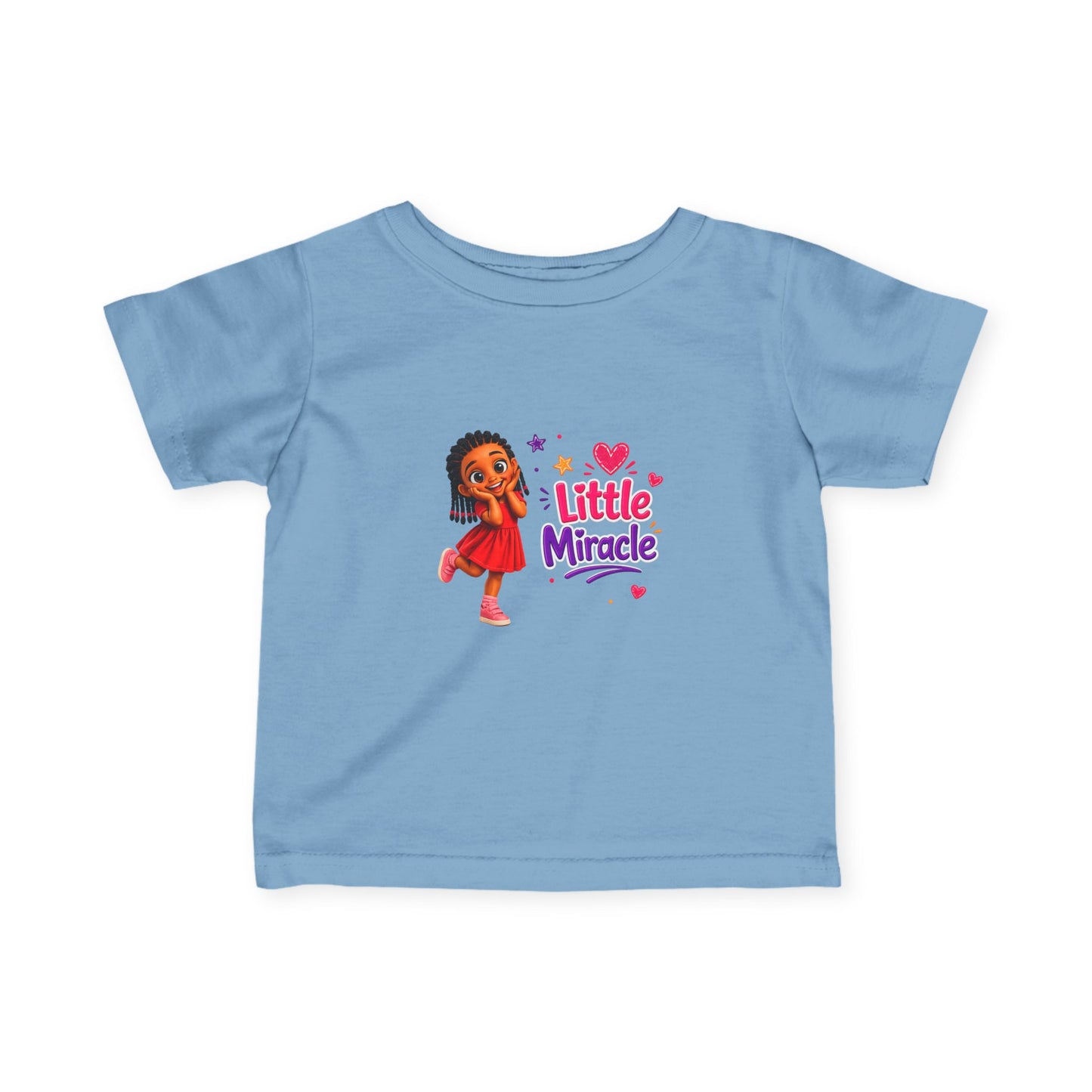 Little Miracle toddler tee | infant tee, cute girl illustration