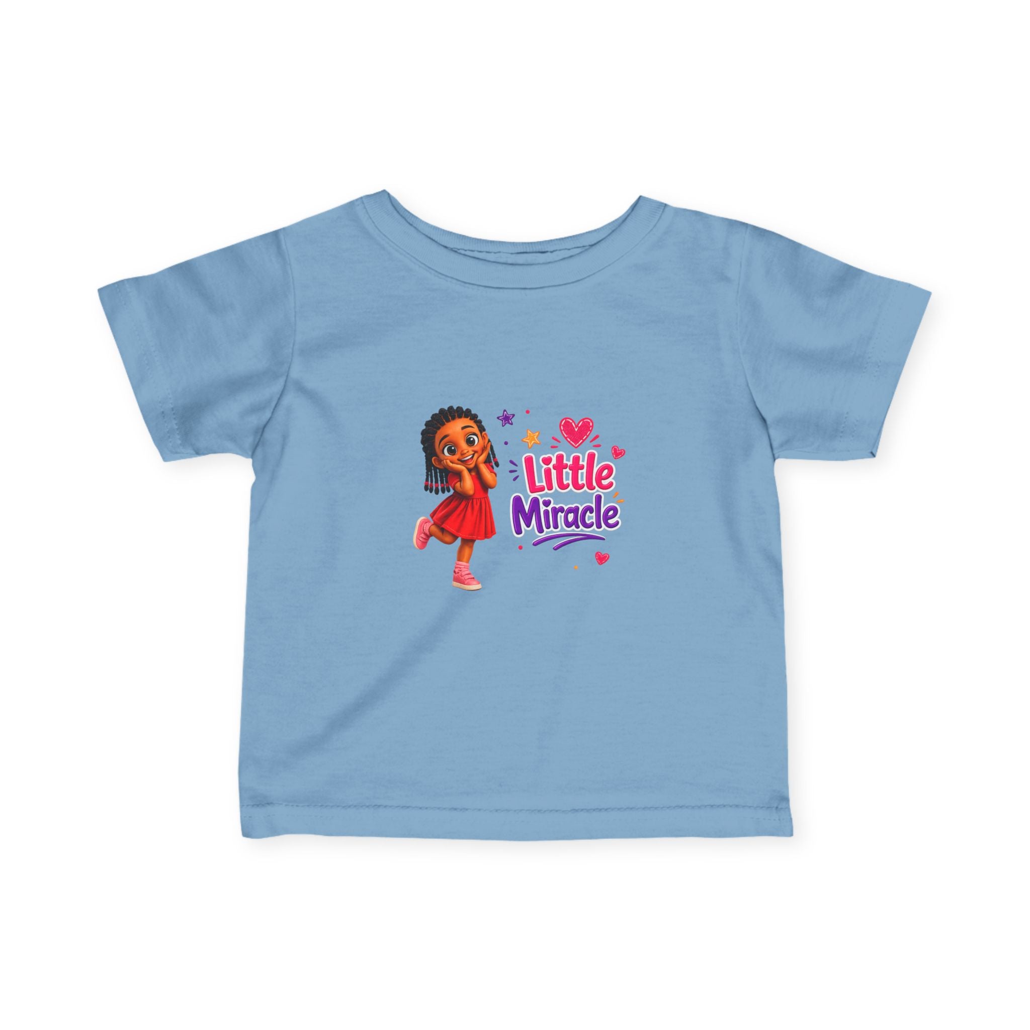 Little Miracle toddler tee | infant tee, cute girl illustration