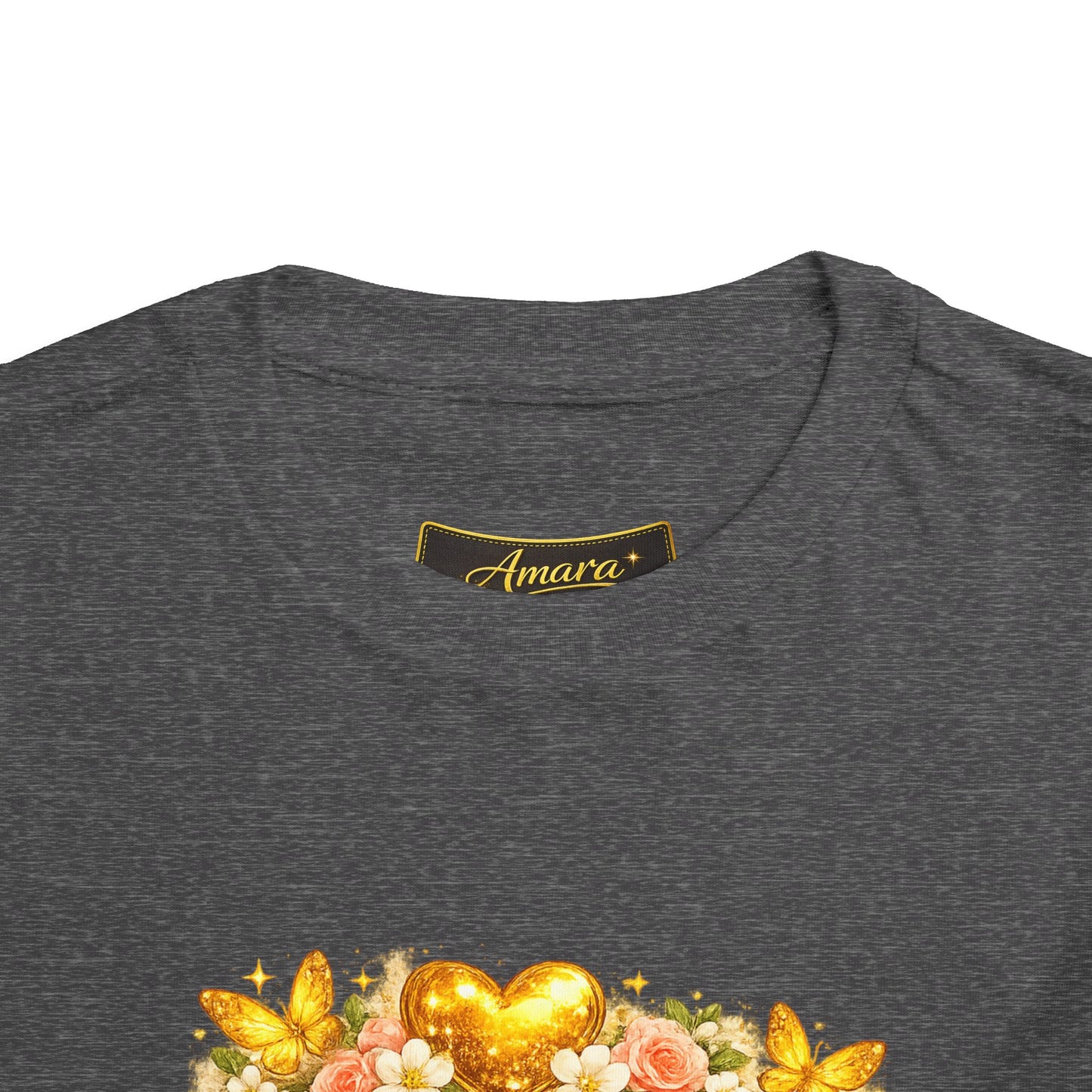 Toddler Tee — "Chosen & Loved" / "Wonderfully Made" Inspirational Christian Shirt