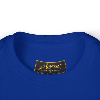 Toddler Long Sleeve Tee — "God Made Me Amazing" Inspirational Christian Tee (Be Strong & Courageous)
