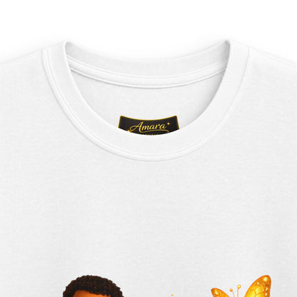 Kids 'God Is With Me' Tee — Be Strong & Courageous Christian Children's Shirt (Joshua 1:9)