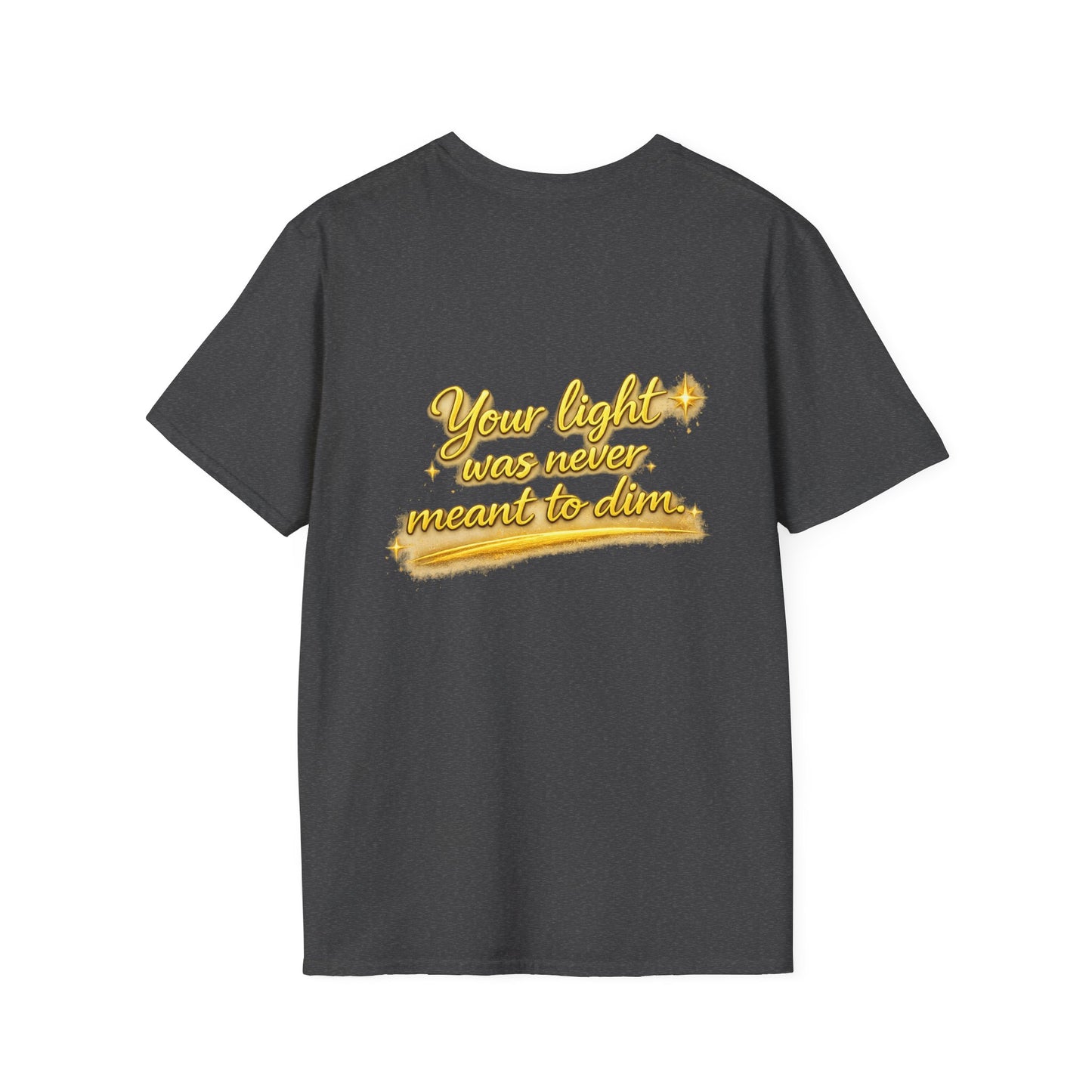 T-Shirt — Gold Monogram “AA” Amara Logo Tee