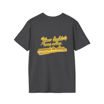 T-Shirt — Gold Monogram “AA” Amara Logo Tee