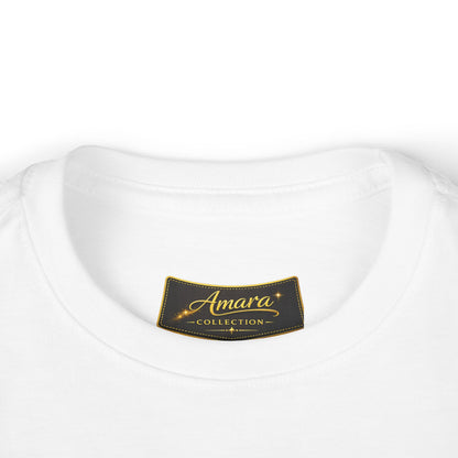 Toddler Long Sleeve Tee — "God Made Me Amazing" Inspirational Christian Tee (Be Strong & Courageous)