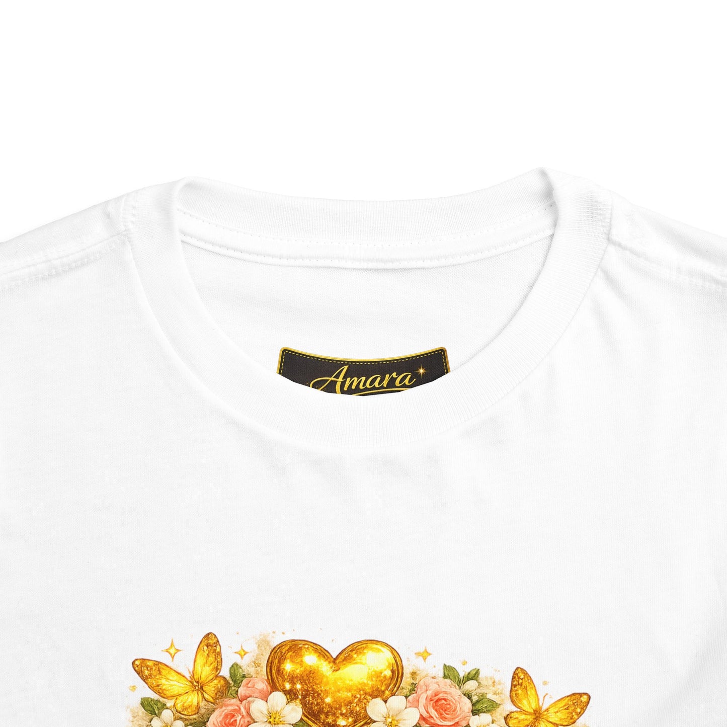 Toddler Tee — "Chosen & Loved" / "Wonderfully Made" Inspirational Christian Shirt