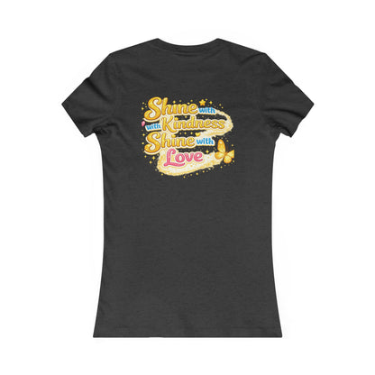 Let Your Light Shine Sun Illustration Tee | Positive Graphic Shirt