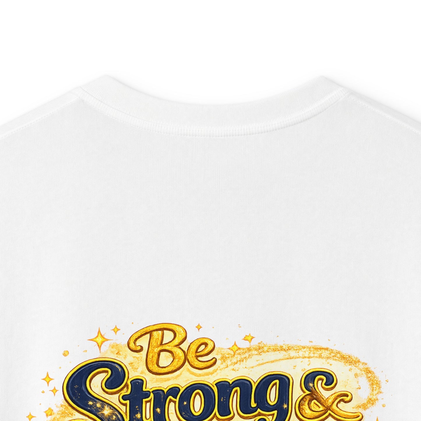 Kids 'God Is With Me' Tee — Be Strong & Courageous Christian Children's Shirt (Joshua 1:9)