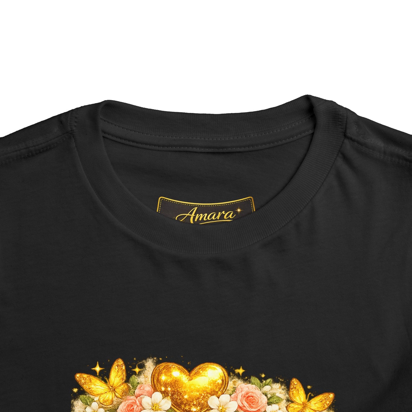 Toddler Tee — "Chosen & Loved" / "Wonderfully Made" Inspirational Christian Shirt