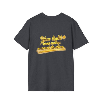 T-Shirt — Gold Monogram “AA” Amara Logo Tee