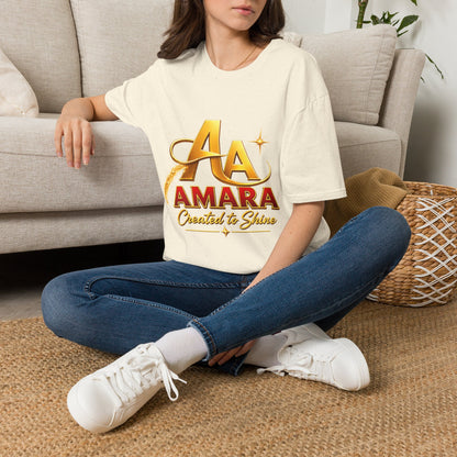 Amara AA Logo T-Shirt | Crest to Shine Graphic Tee