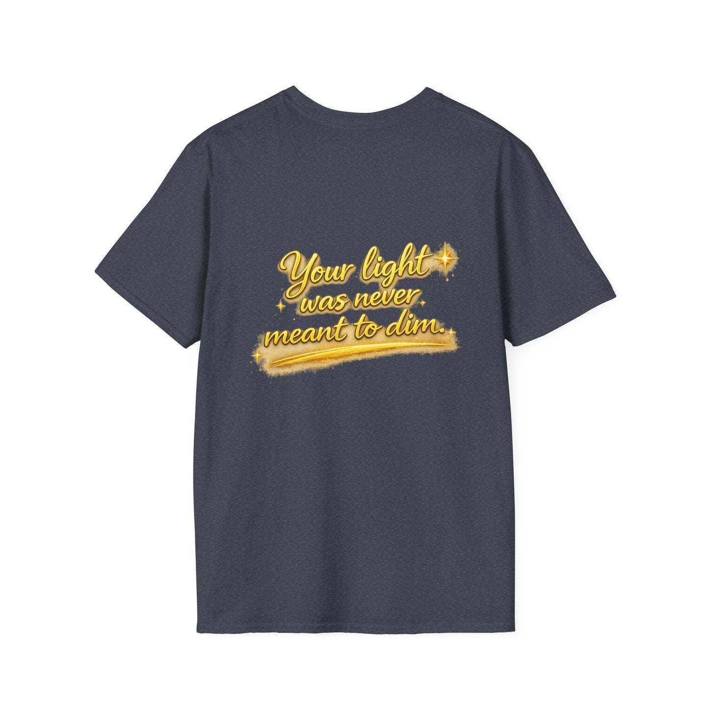 T-Shirt — Gold Monogram “AA” Amara Logo Tee