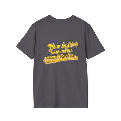 T-Shirt — Gold Monogram “AA” Amara Logo Tee