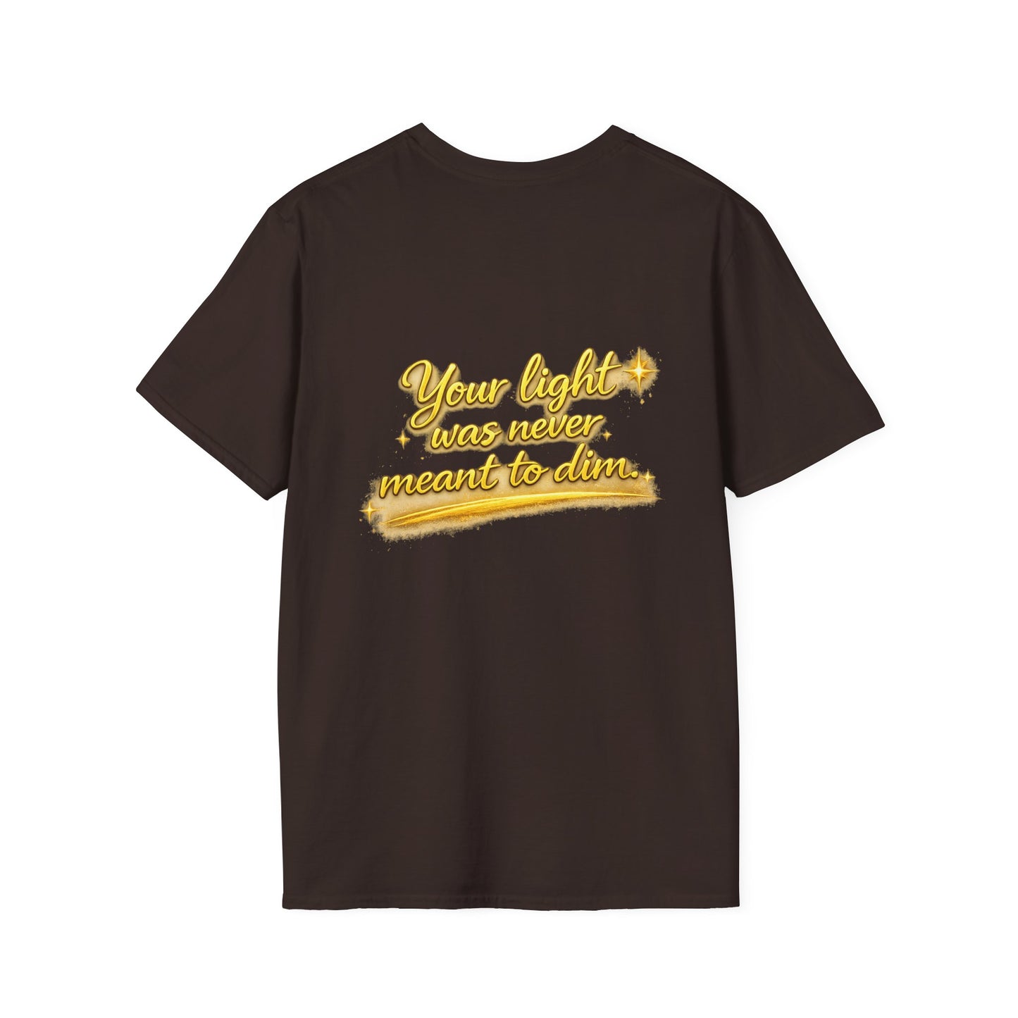 T-Shirt — Gold Monogram “AA” Amara Logo Tee