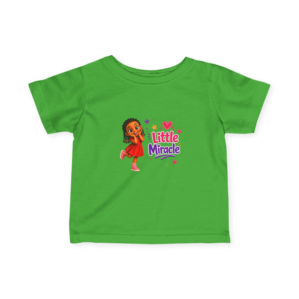 Little Miracle toddler tee | infant tee, cute girl illustration