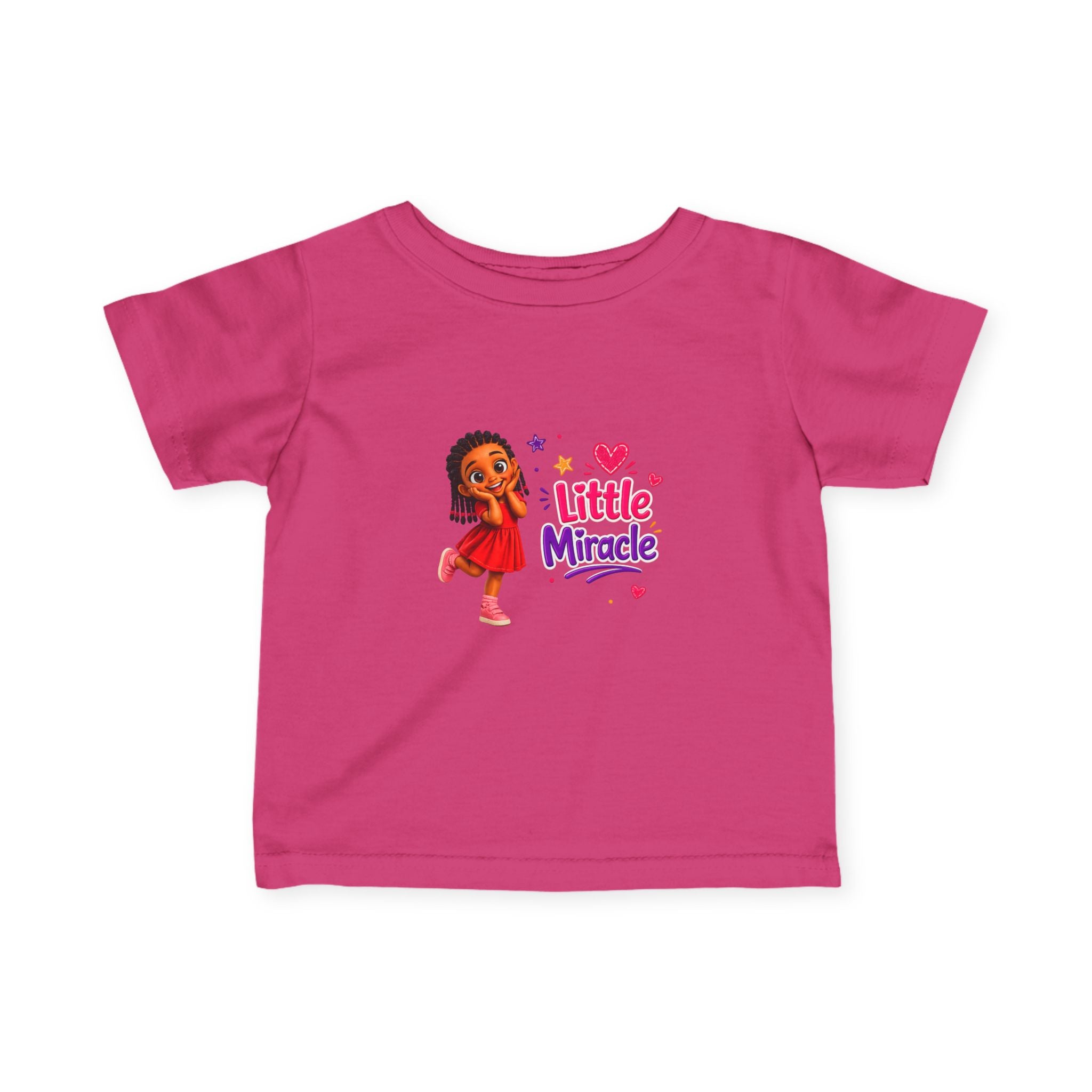Little Miracle toddler tee | infant tee, cute girl illustration