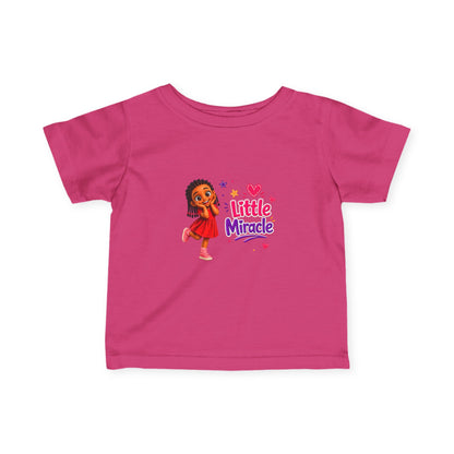 Little Miracle toddler tee | infant tee, cute girl illustration