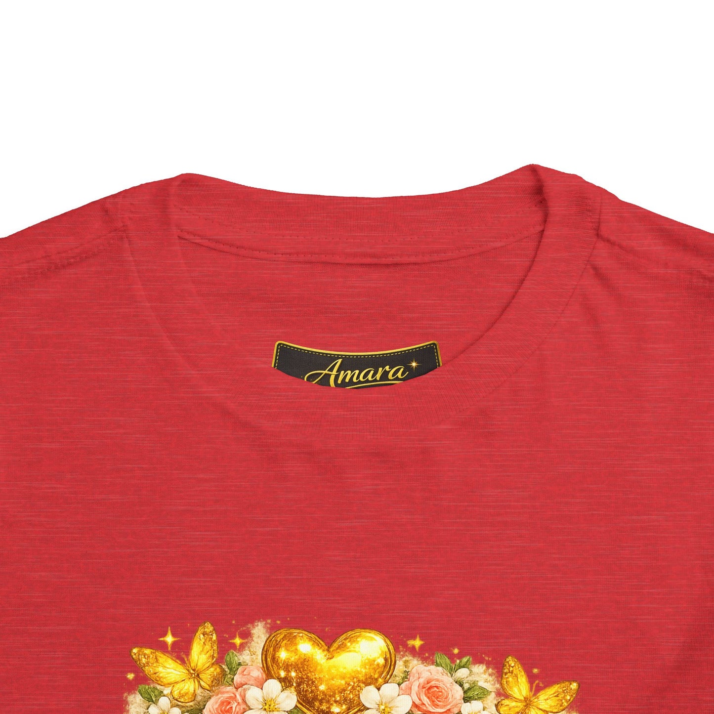 Toddler Tee — "Chosen & Loved" / "Wonderfully Made" Inspirational Christian Shirt