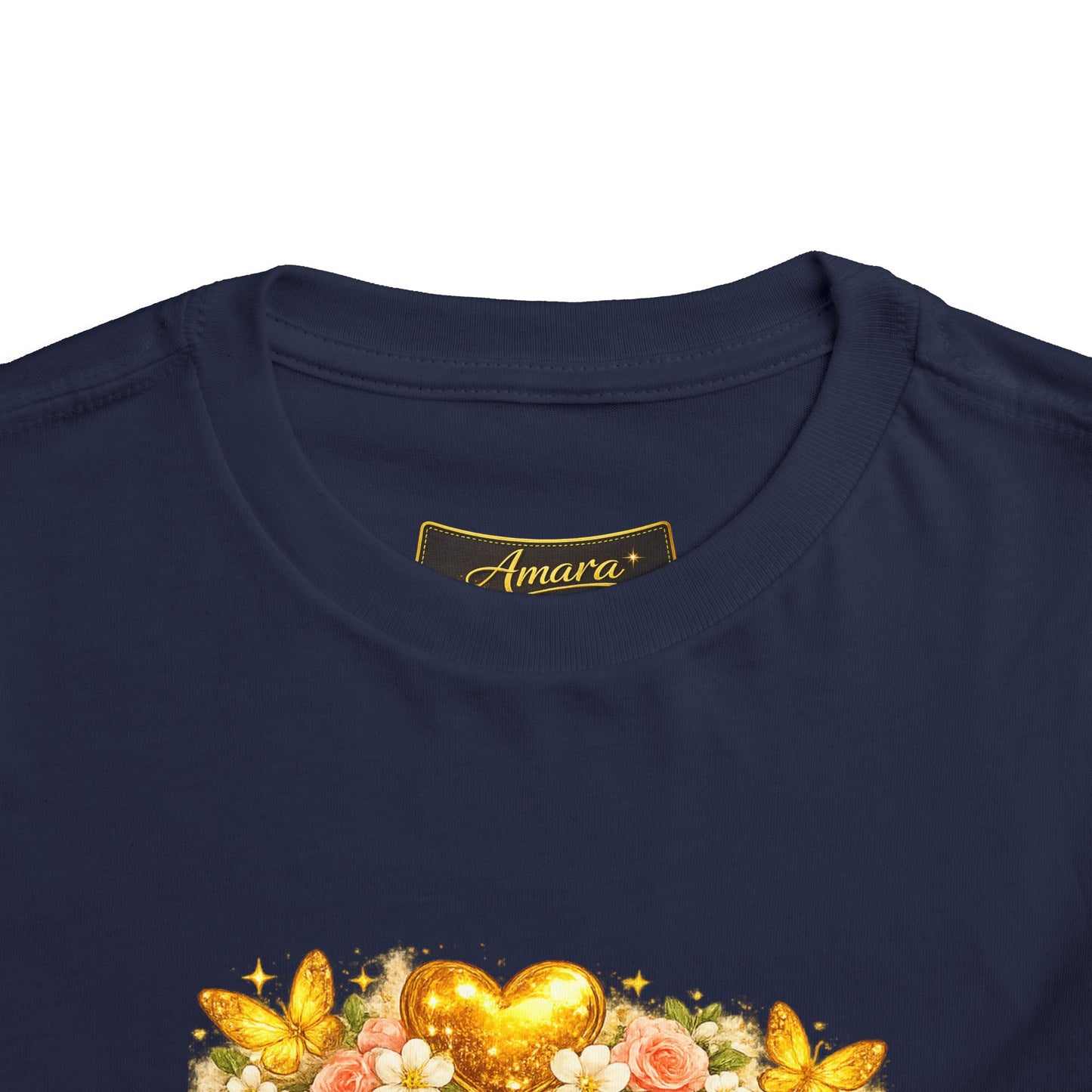 Toddler Tee — "Chosen & Loved" / "Wonderfully Made" Inspirational Christian Shirt