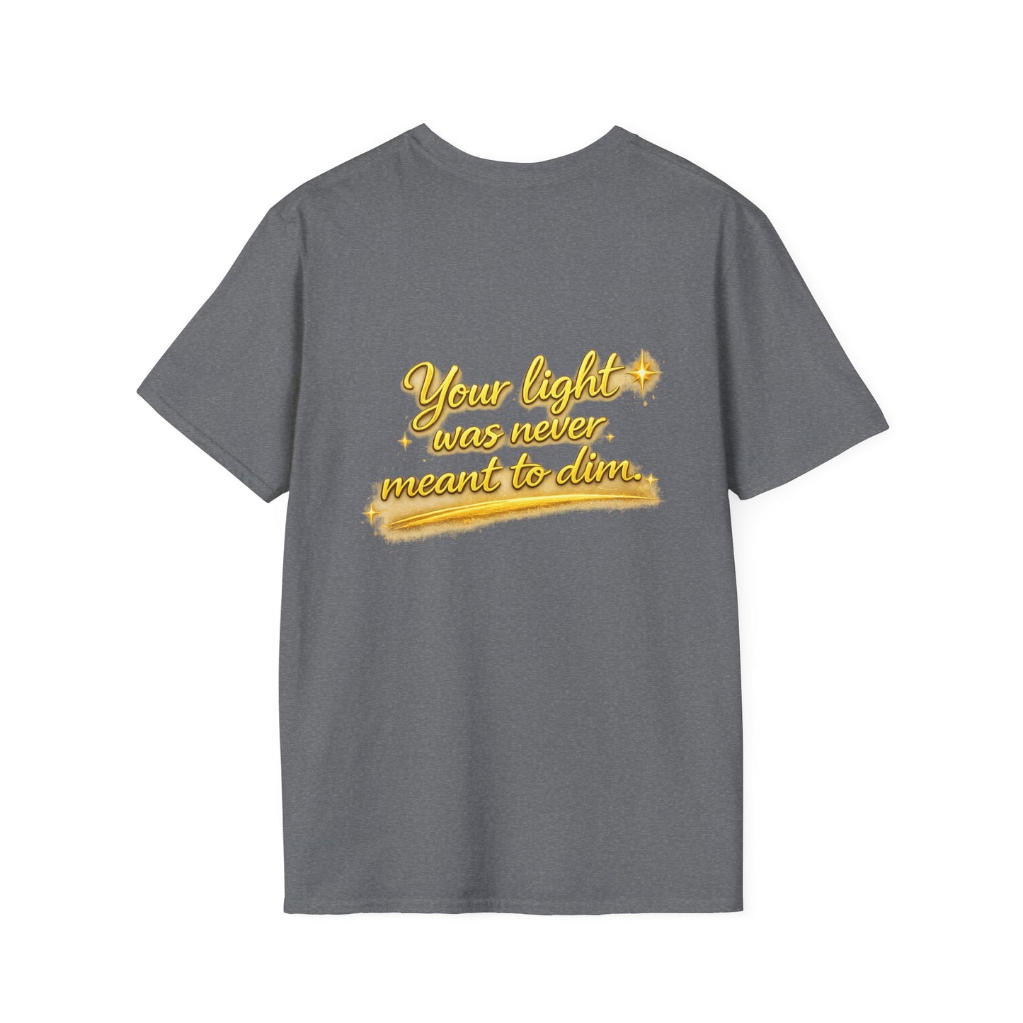 T-Shirt — Gold Monogram “AA” Amara Logo Tee