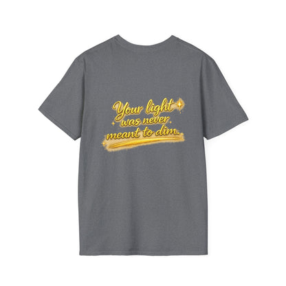 T-Shirt — Gold Monogram “AA” Amara Logo Tee