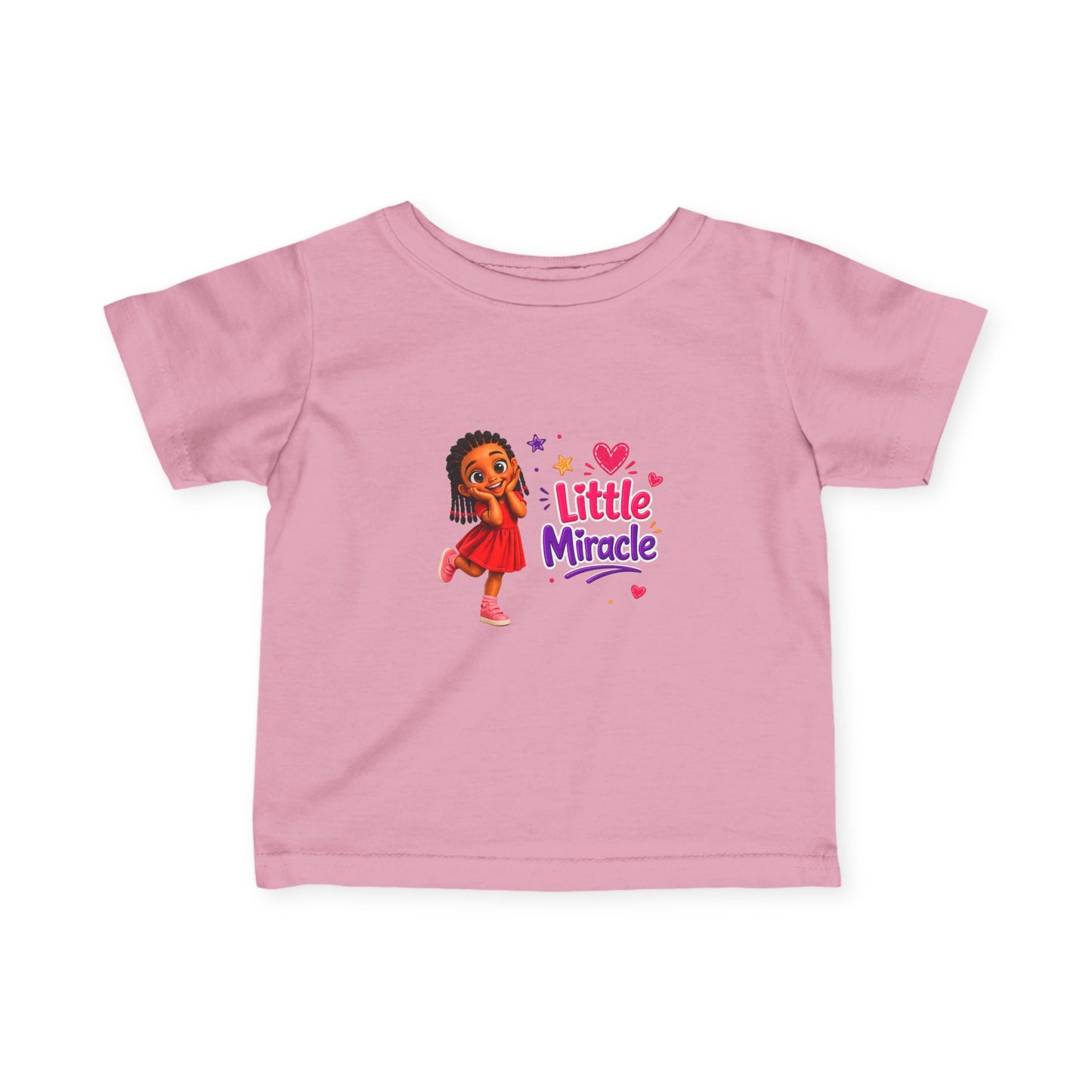 Little Miracle toddler tee | infant tee, cute girl illustration