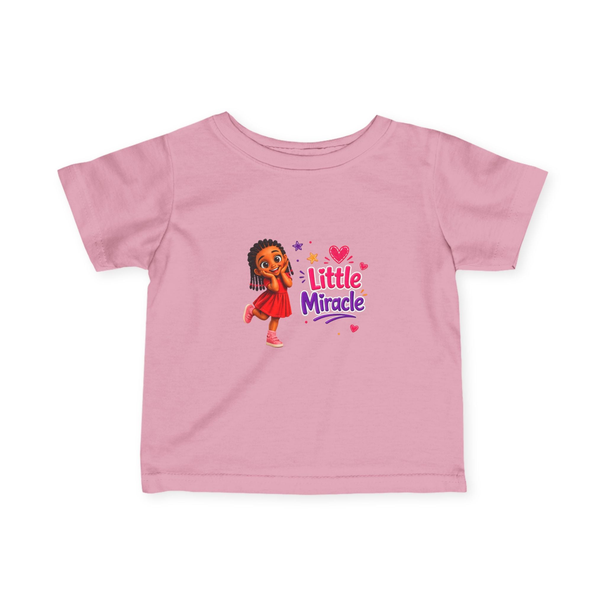 Little Miracle toddler tee | infant tee, cute girl illustration