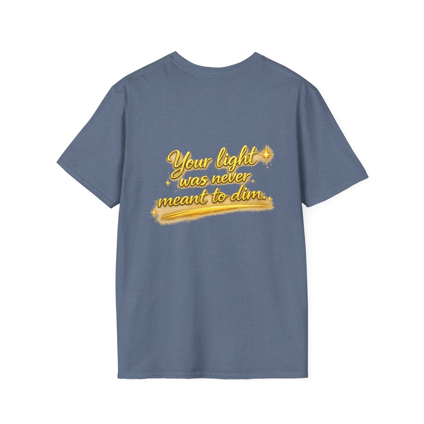 T-Shirt — Gold Monogram “AA” Amara Logo Tee