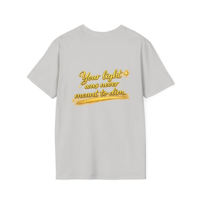 T-Shirt — Gold Monogram “AA” Amara Logo Tee