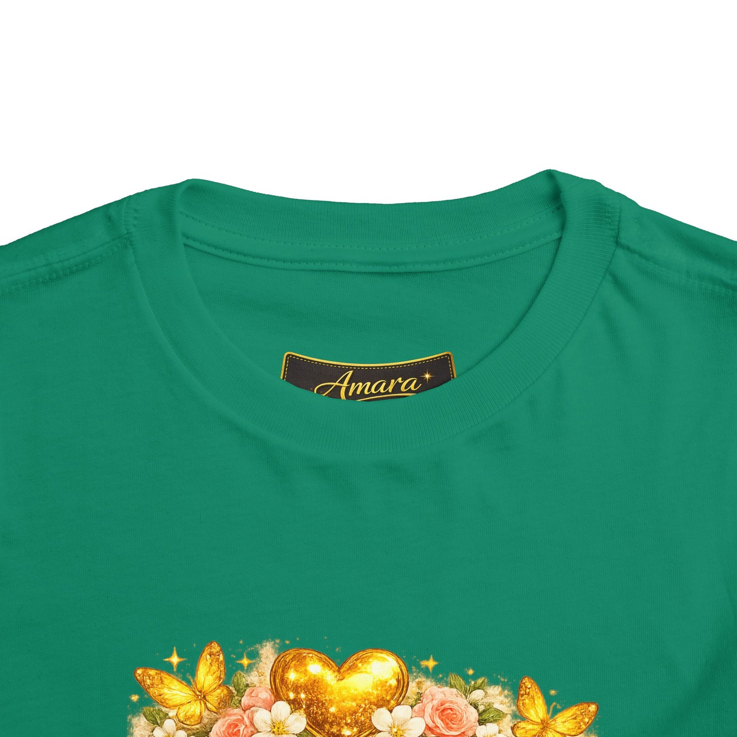 Toddler Tee — "Chosen & Loved" / "Wonderfully Made" Inspirational Christian Shirt