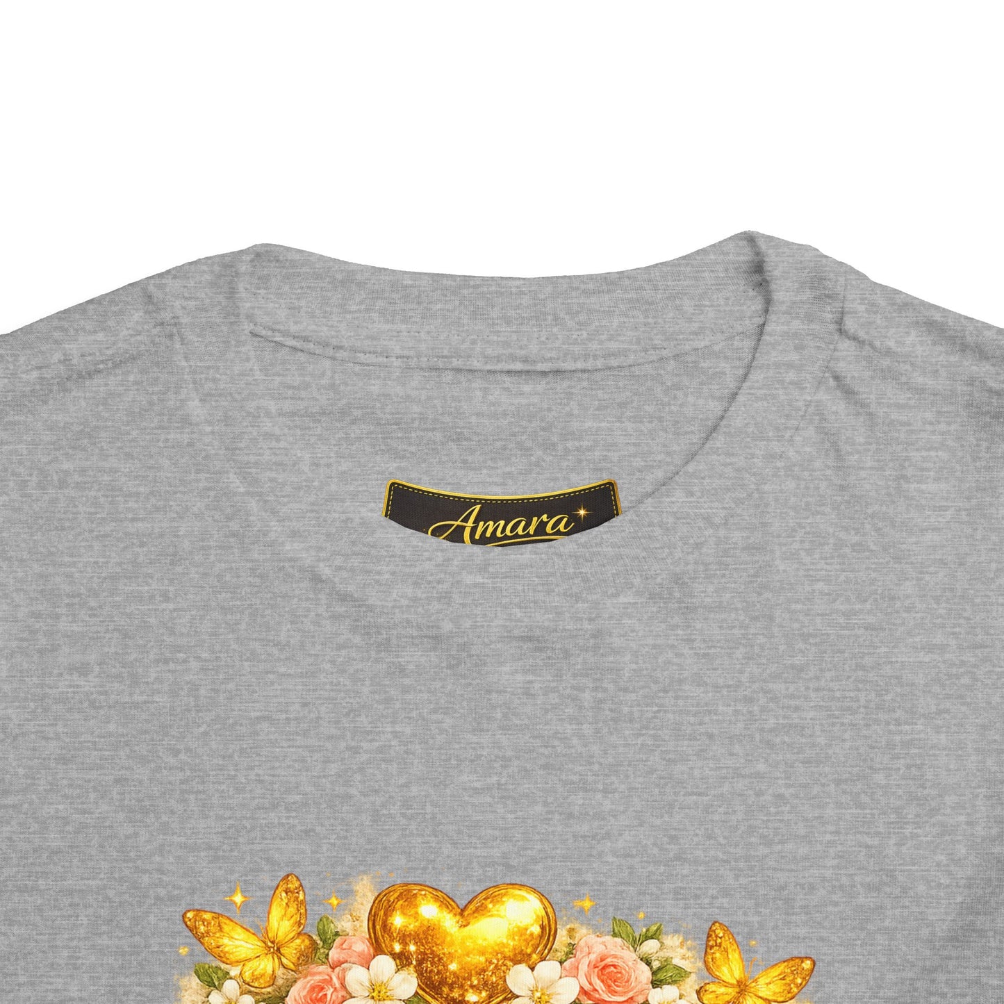 Toddler Tee — "Chosen & Loved" / "Wonderfully Made" Inspirational Christian Shirt